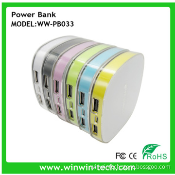 4600 mAh Lithium Polymer Portable Mobile Power Bank